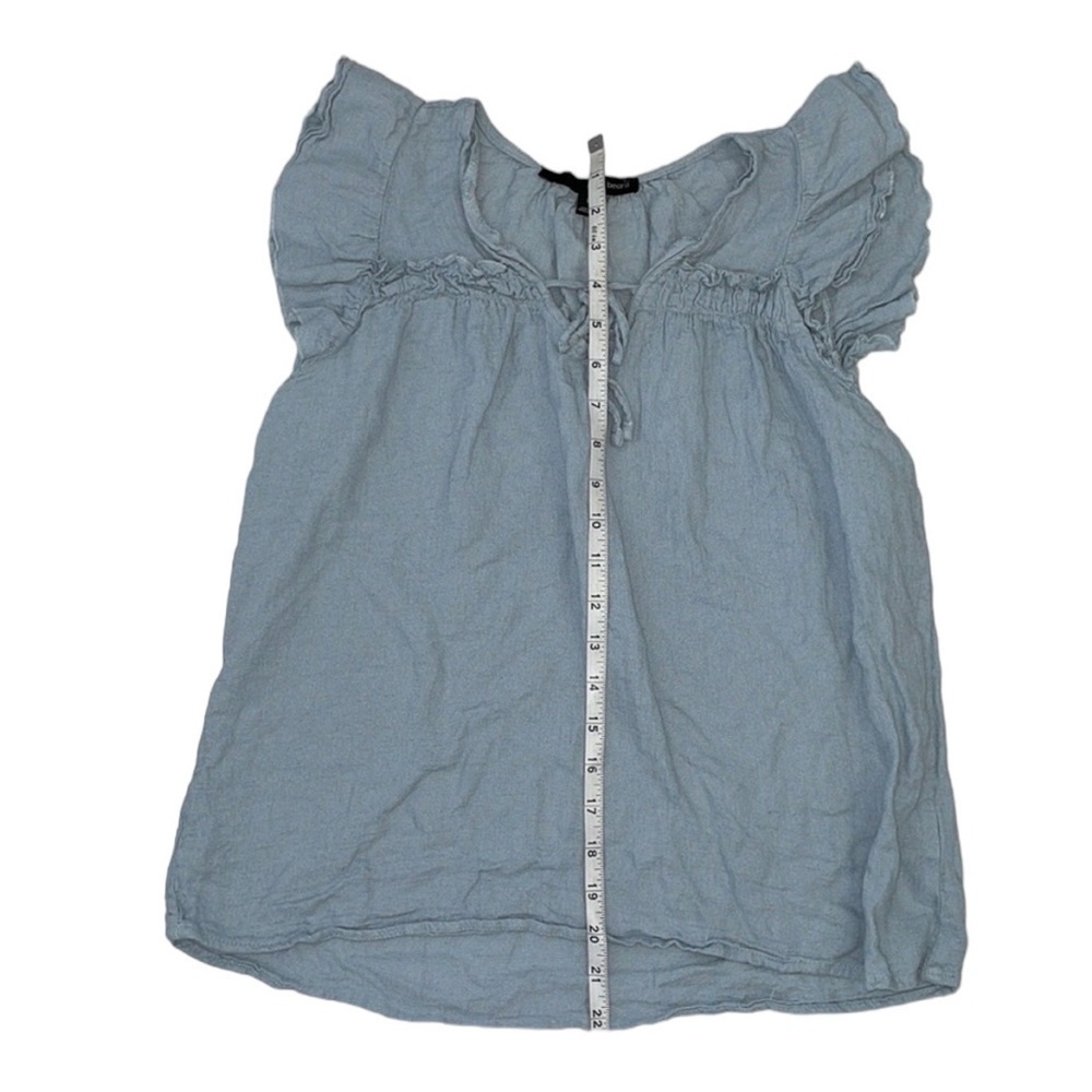 Harve Bernard Ruffle Top - Picture 4 of 6